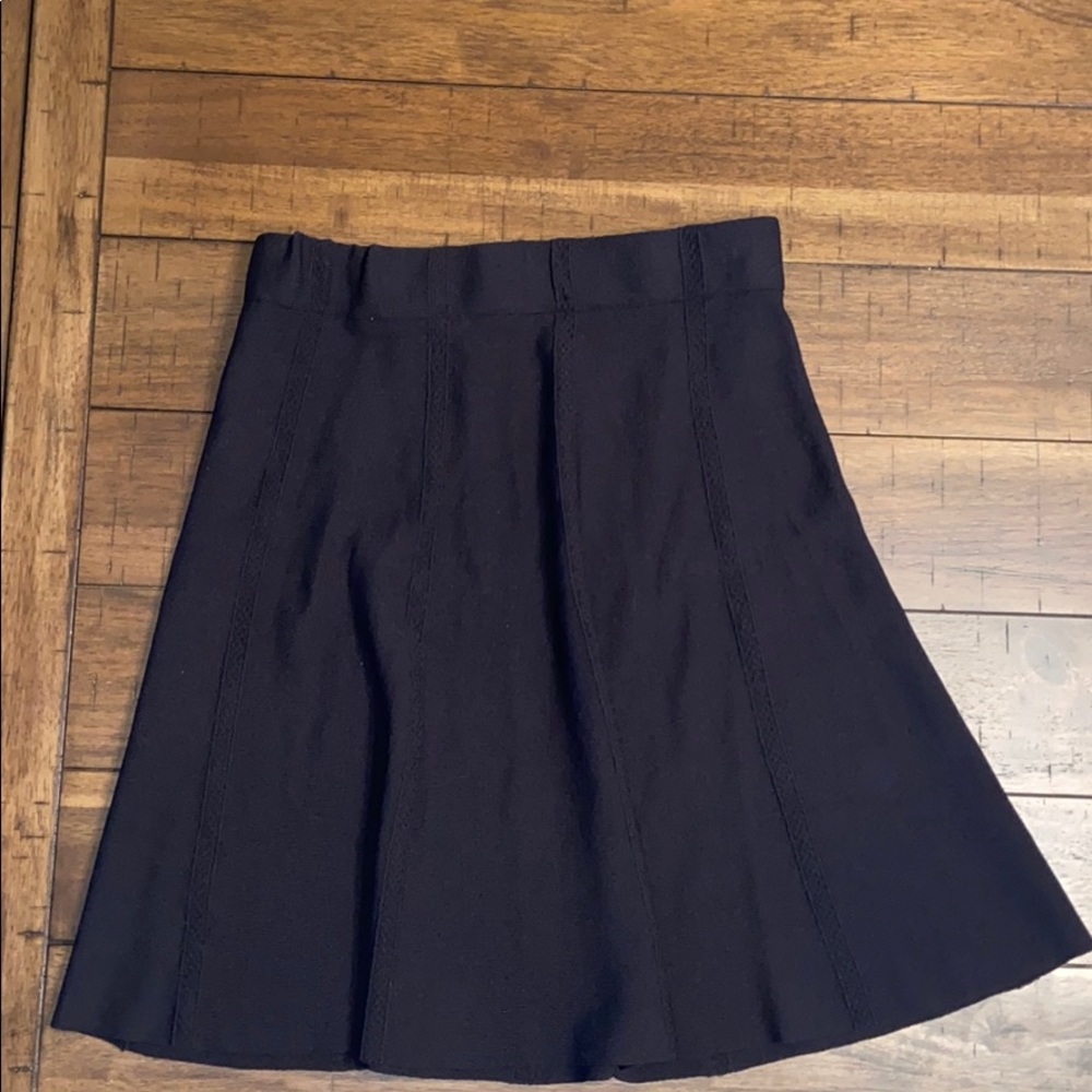 black skirt